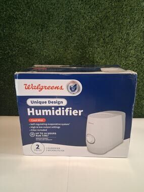 Walgreens Cool Mist Evaporative Humidifier 0.8 Gallon Medium Room Up To 18HR